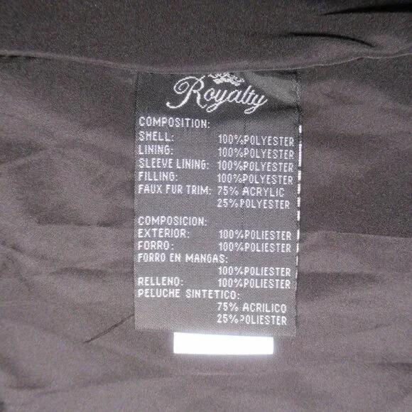 Royalty For Me Quilted Puffer Coat | Size Small - Picture 9 of 11